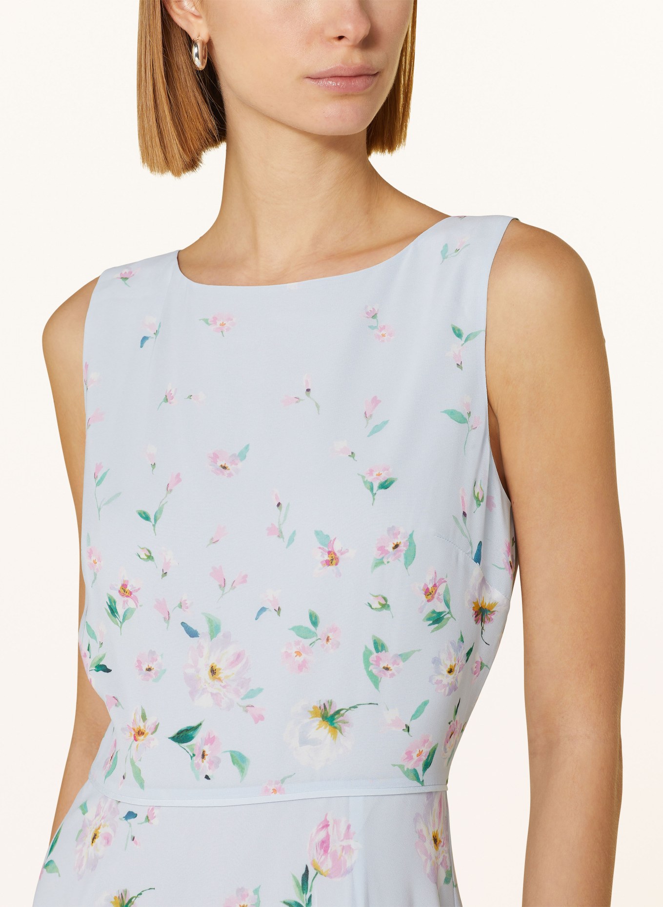 HOBBS Cocktail dress CARLY in light blue pink green
