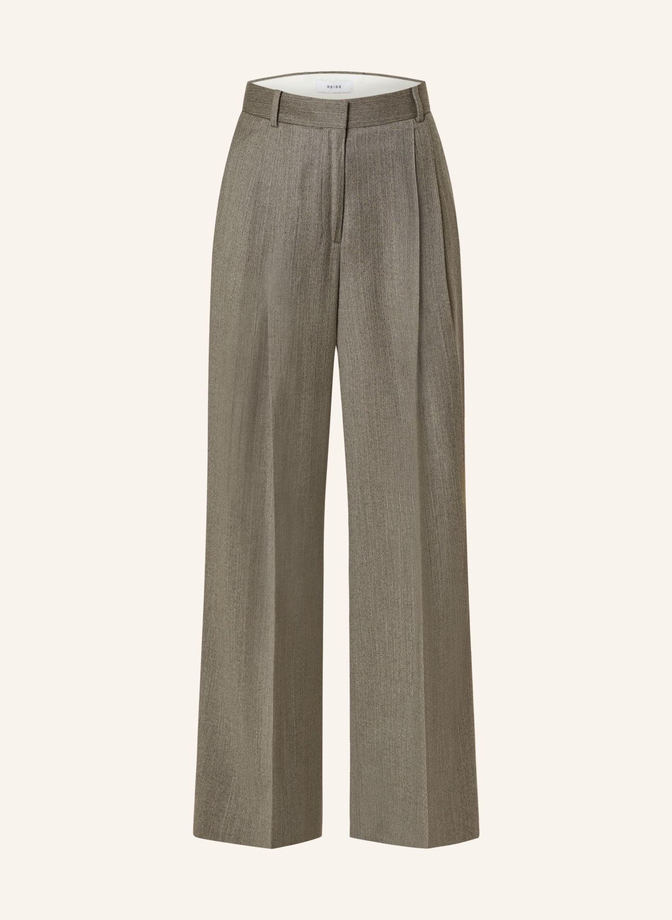 REISS Wide leg trousers OTIS, Color: GRAY (Image 1)