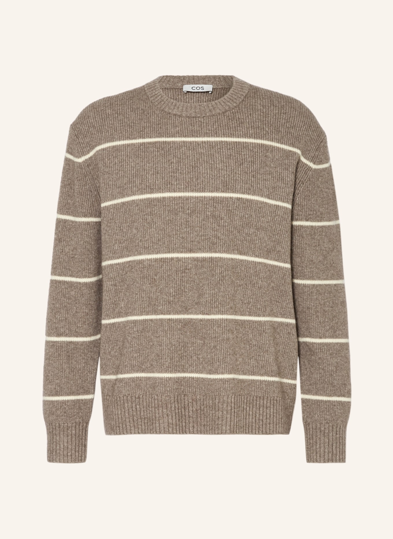 COS Sweater, Color: BROWN/ CREAM (Image 1)