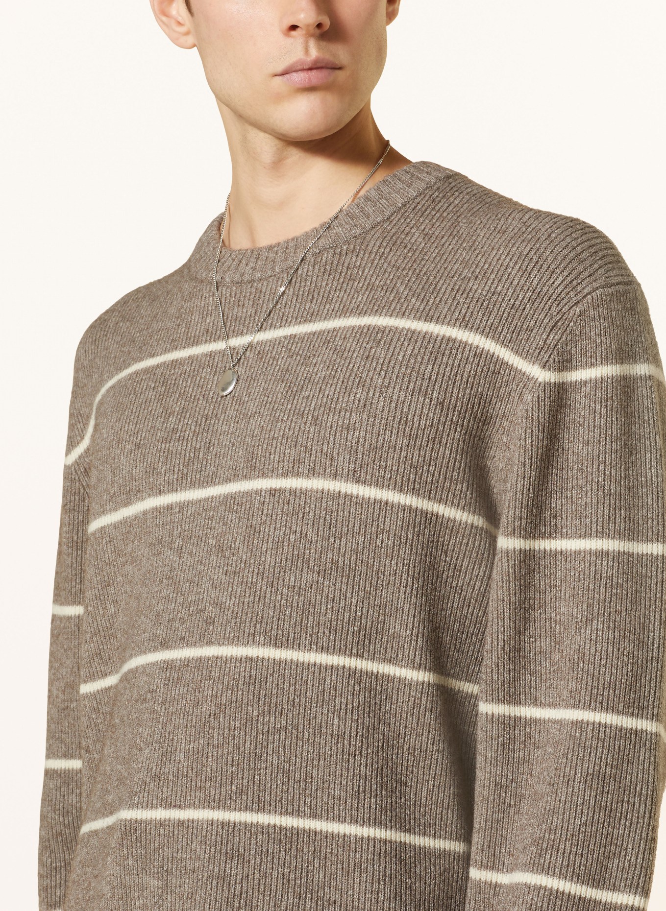 COS Sweater, Color: BROWN/ CREAM (Image 4)