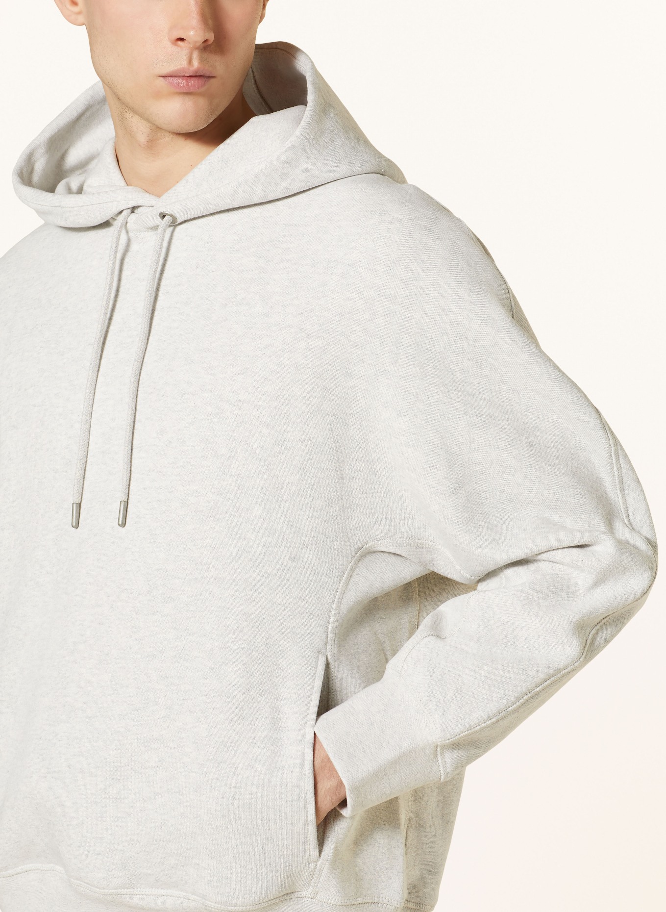 COS Hoodie, Color: LIGHT GRAY (Image 5)