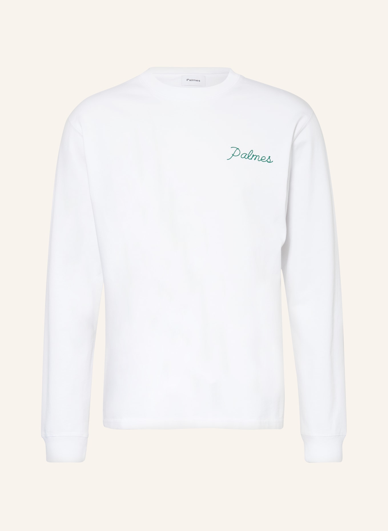 Palmes Long sleeve shirt SUNSTE, Color: WHITE (Image 1)