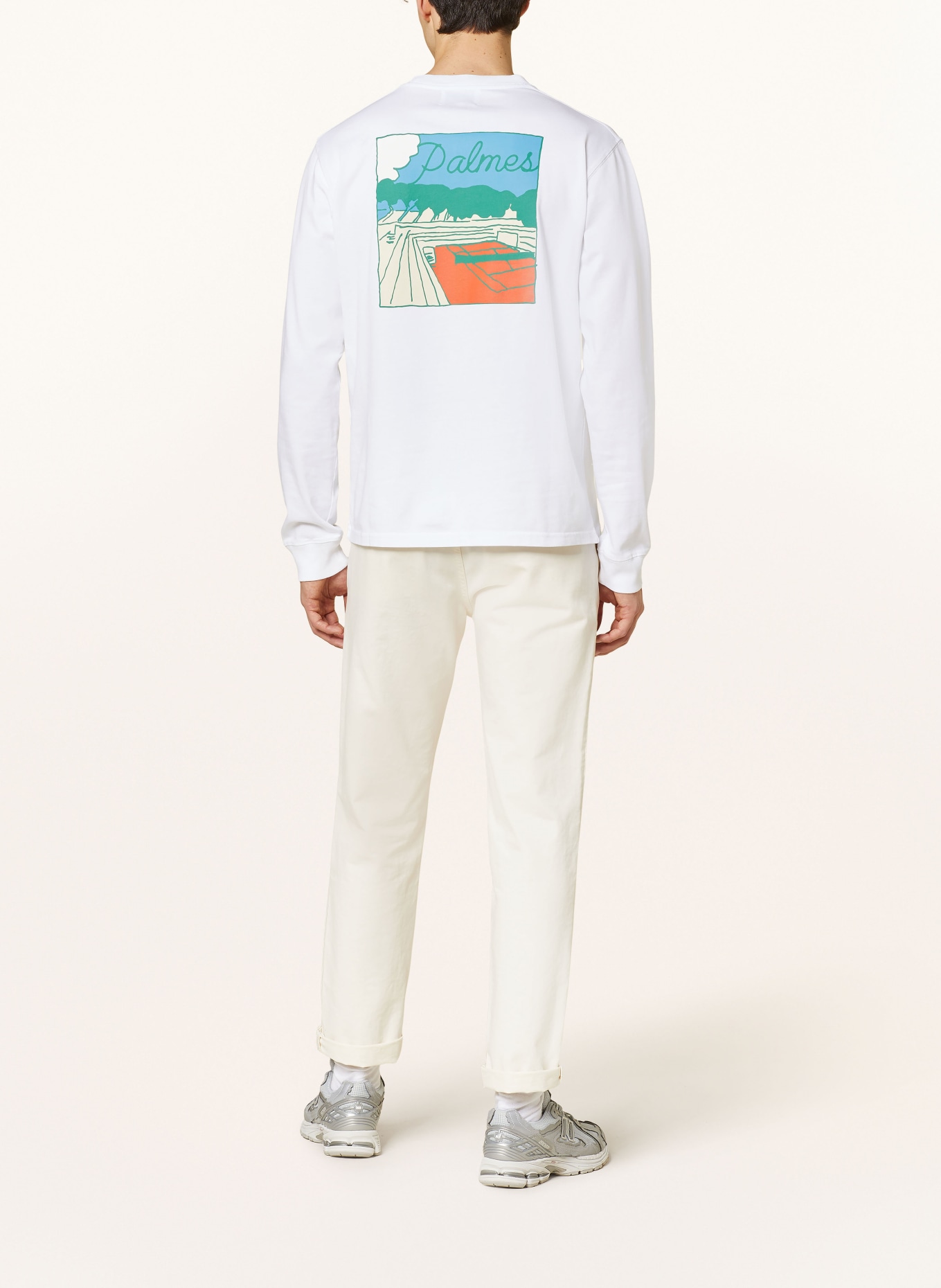 Palmes Long sleeve shirt SUNSTE, Color: WHITE (Image 2)