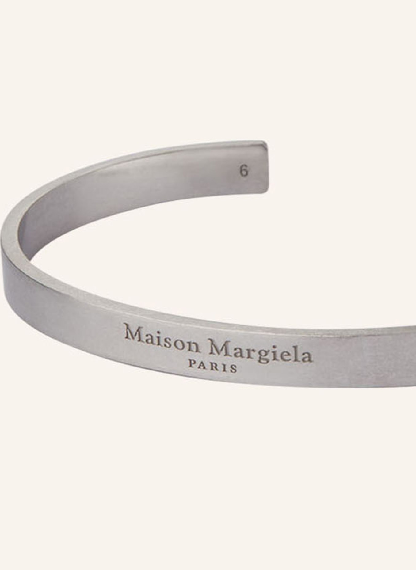 Maison Margiela Armreif, Farbe: SILBER (Bild 2)