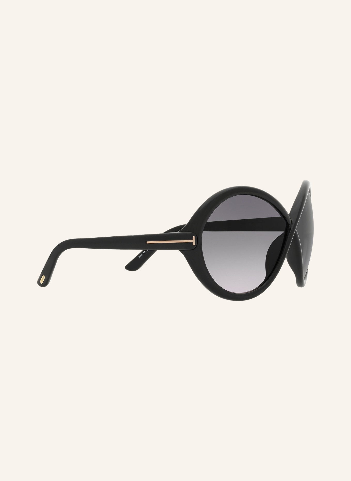 TOM FORD Sunglasses TR001772 JADA, Color: 1330L3 - BLACK/ GRAY GRADIENT (Image 3)
