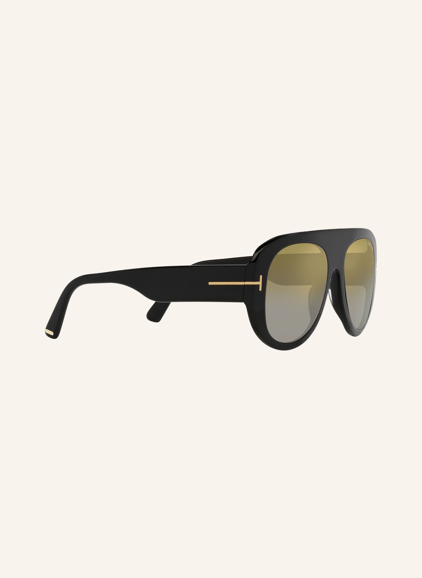 TOM FORD Sunglasses TR001779 CECIL, Color: 1330D7 - BLACK/BROWN MIRRORED (Image 3)