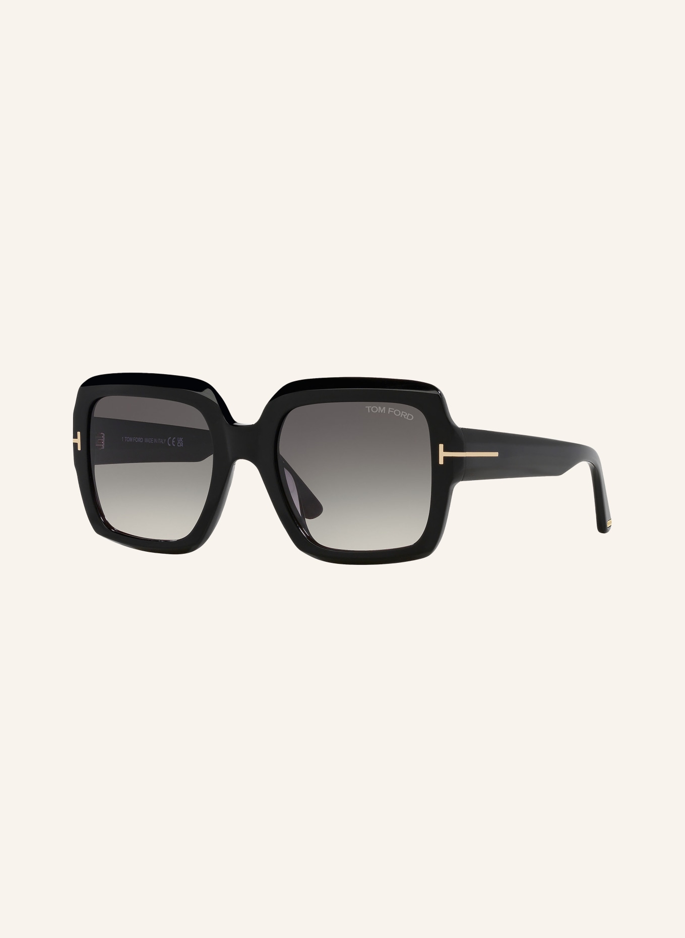 TOM FORD Sunglasses TR001783 KAYA, Color: 1330L3 - BLACK/ GRAY GRADIENT (Image 1)