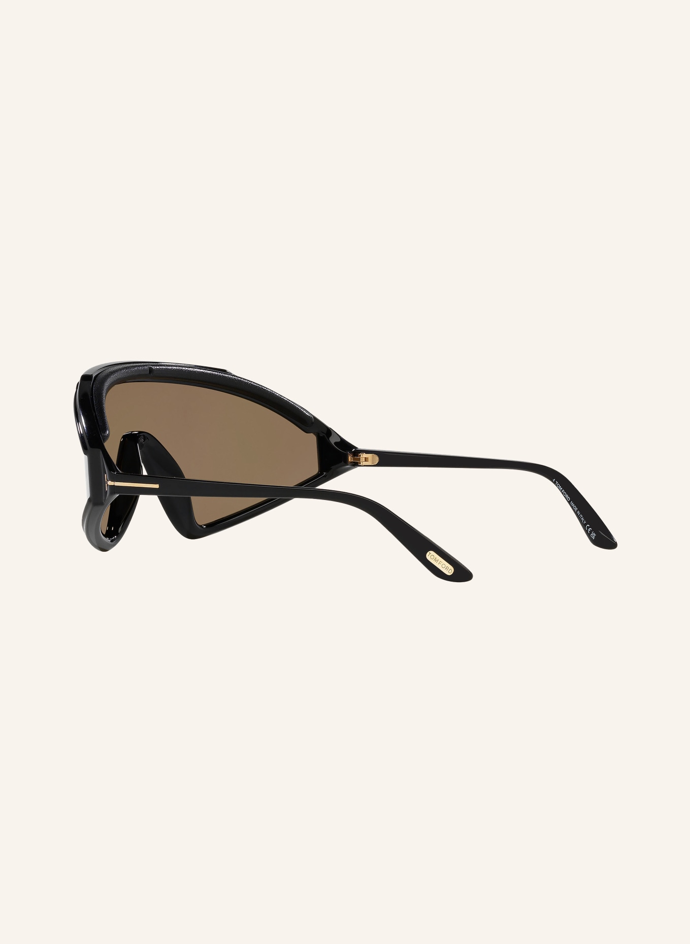 TOM FORD Sunglasses LORNA TR001794, Color: 1330D7 - BLACK/ YELLOW MIRRORED (Image 4)