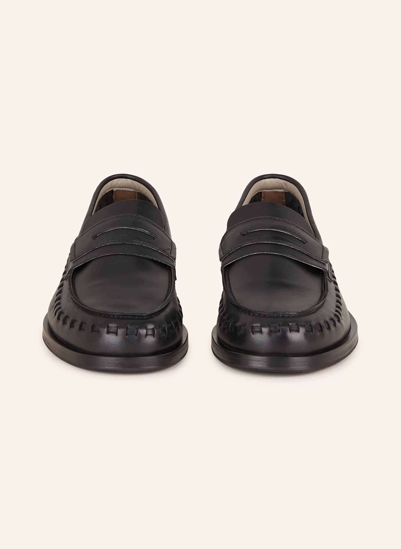 ALLSAINTS Penny loafers SAMMY, Color: BLACK (Image 3)
