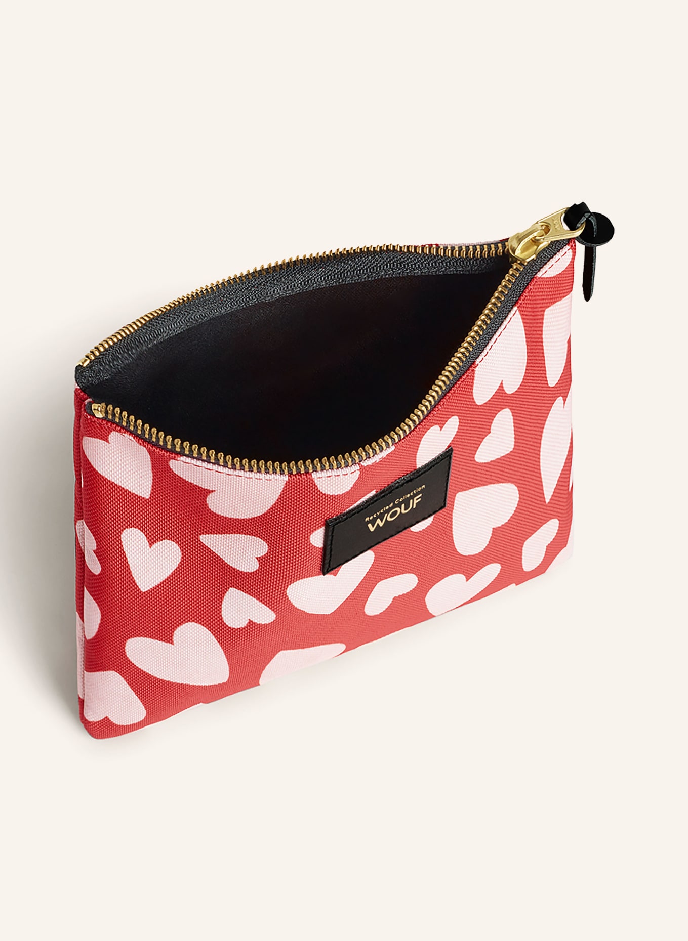 WOUF Pouch AMORE, Color: RED/ WHITE (Image 2)