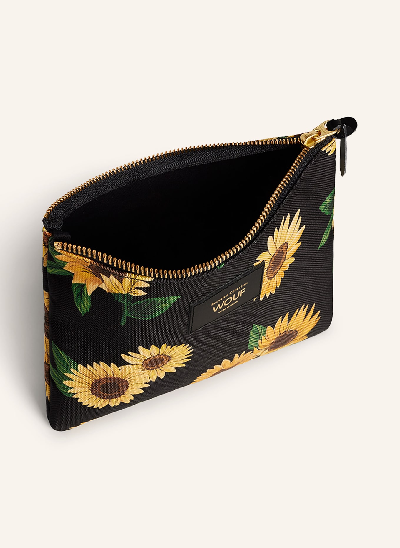 WOUF Pouch GIGI, Color: BLACK/ YELLOW (Image 2)