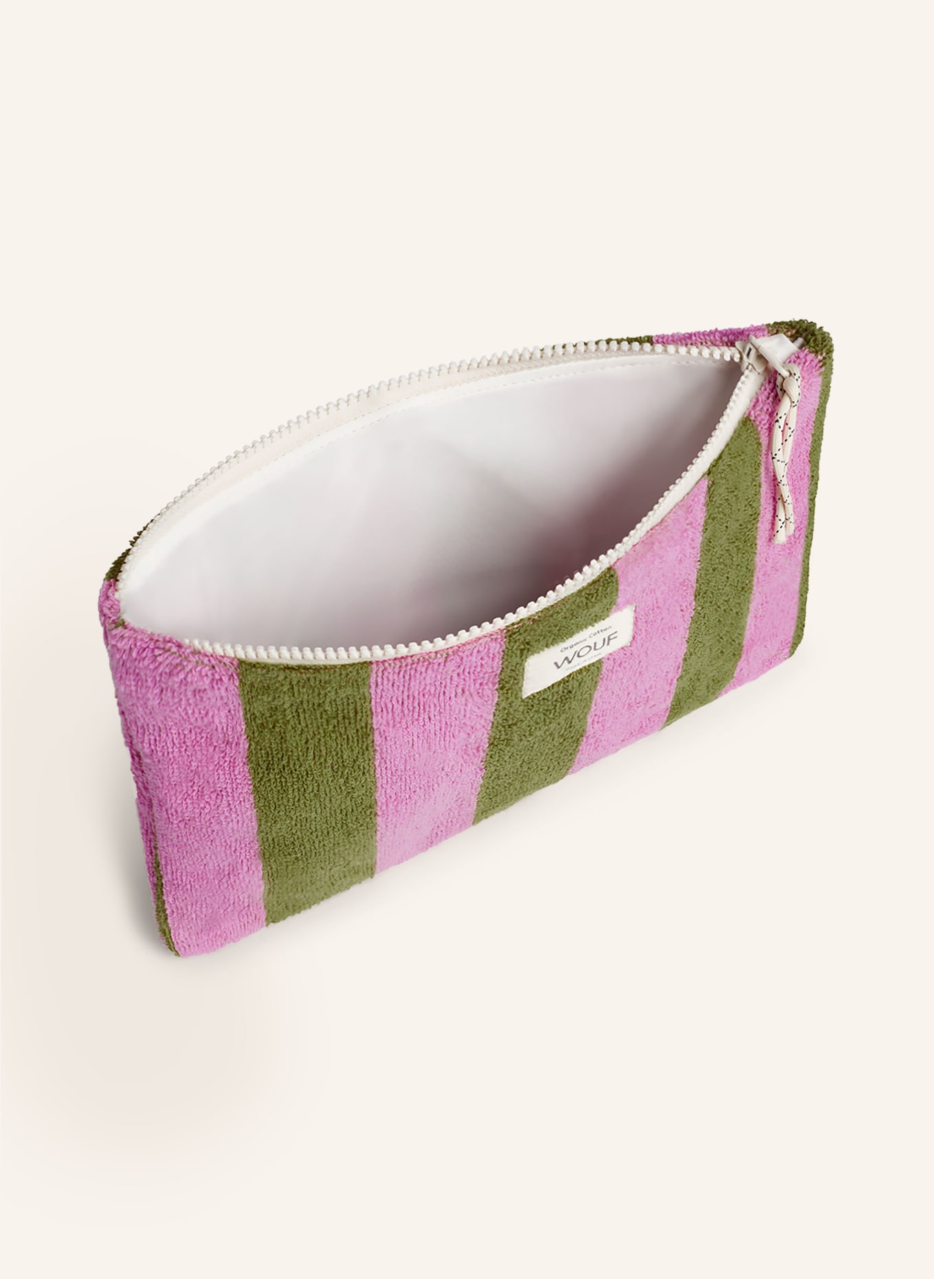 WOUF Pouch MENORCA, Color: PINK/ OLIVE (Image 2)