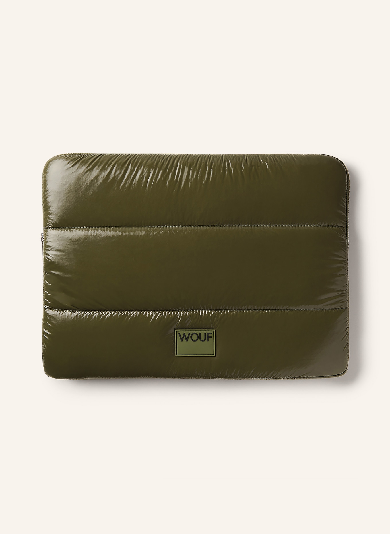 WOUF Laptop sleeve CYPRESS GLOSSY, Color: OLIVE (Image 1)
