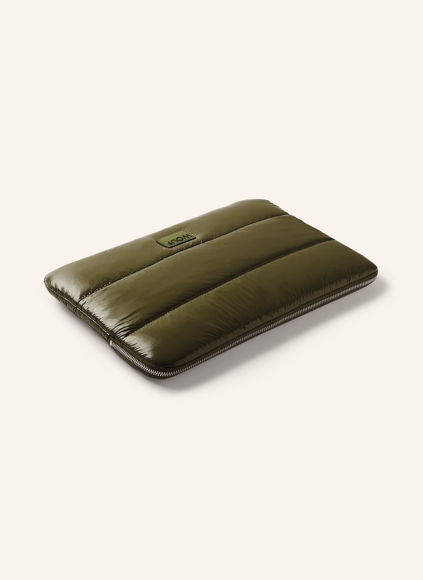 WOUF Laptop sleeve CYPRESS GLOSSY, Color: OLIVE (Image 2)