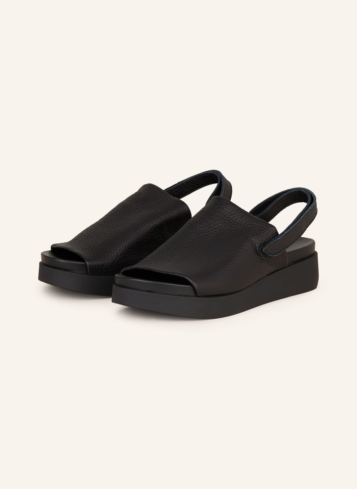 arche Platform sandals MYAHZY, Color: BLACK (Image 1)
