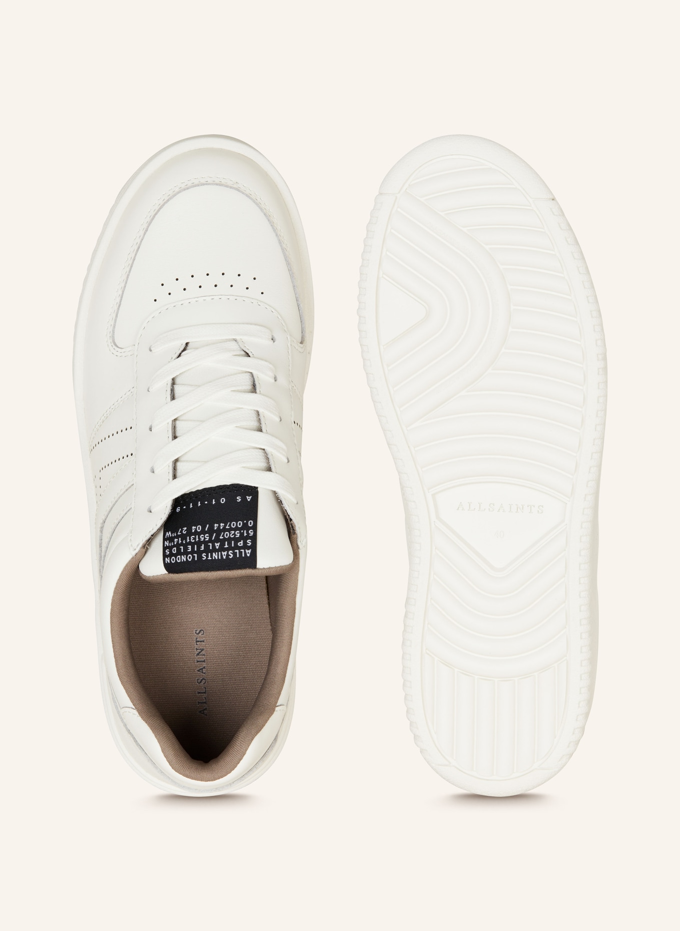 ALLSAINTS Sneakers VIX, Color: WHITE (Image 5)