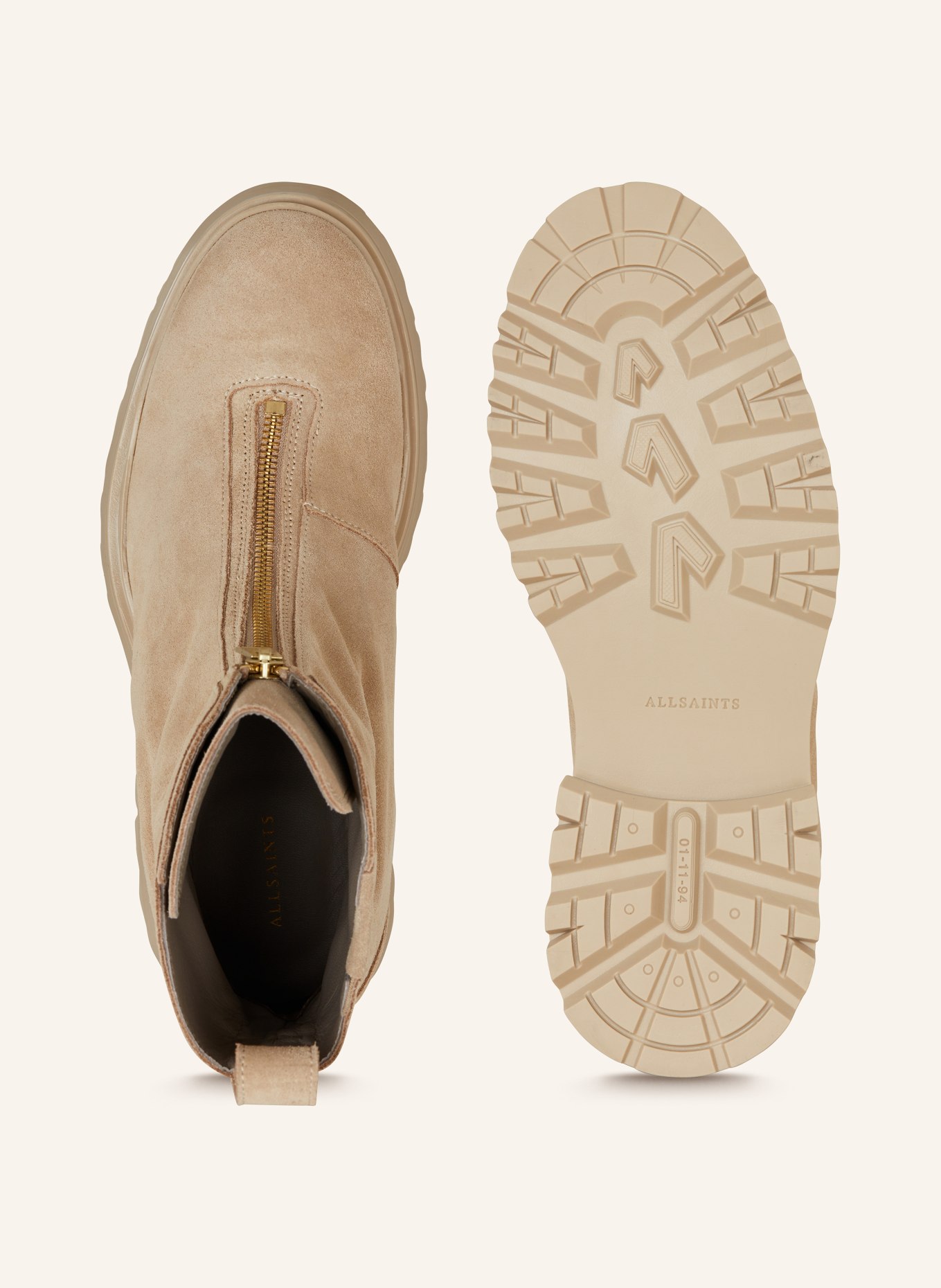 ALLSAINTS Plateau-Boots OPHELIA, Farbe: BEIGE (Bild 5)