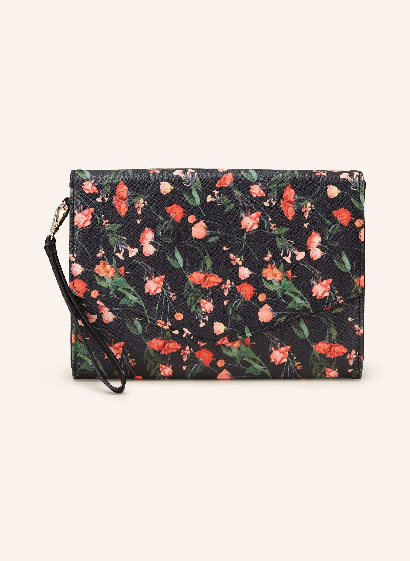 TED BAKER Clutch PAITICN, Color: BLACK/ RED/ GREEN (Image 1)