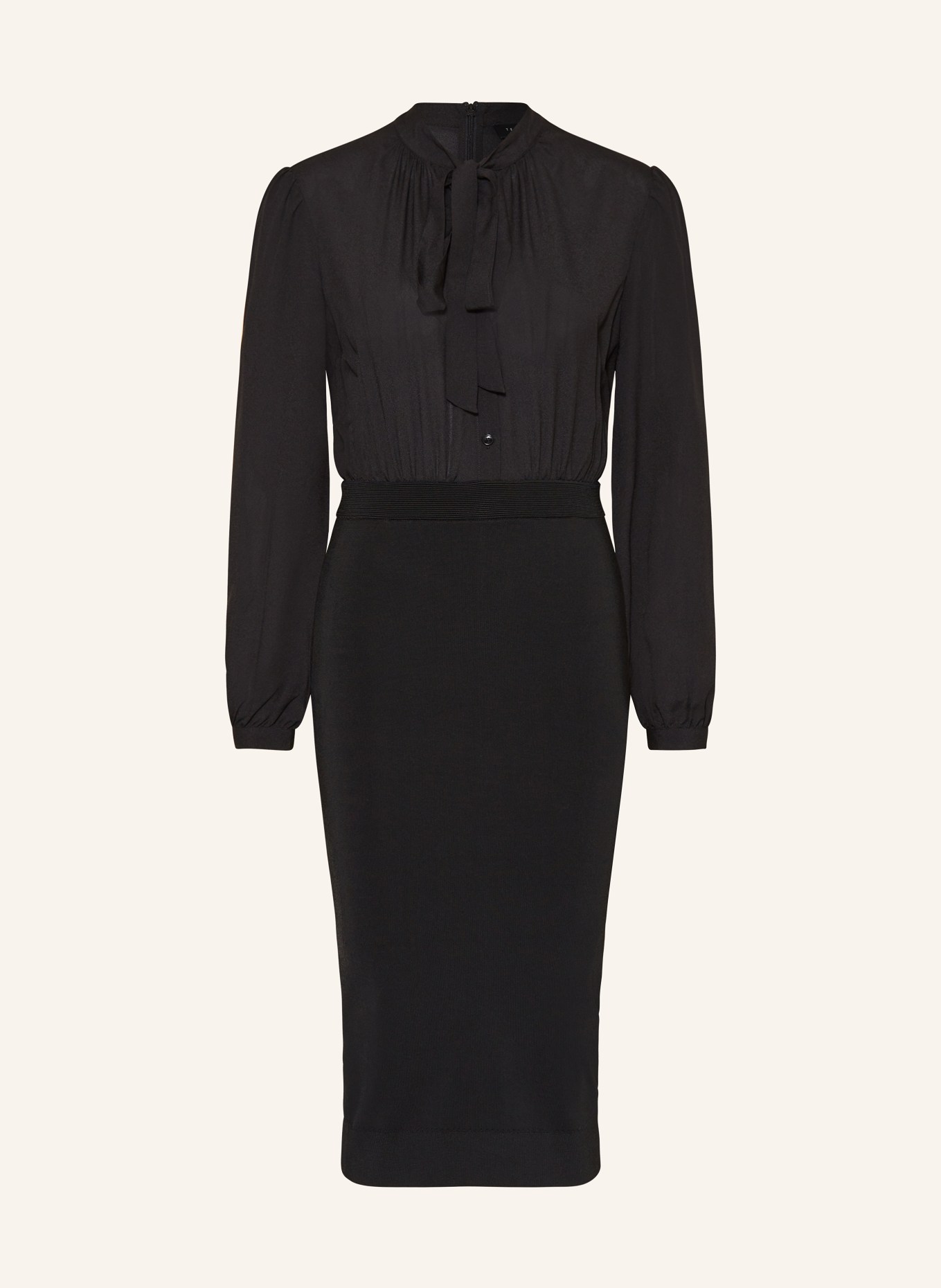 Ted baker black tie dress 2025