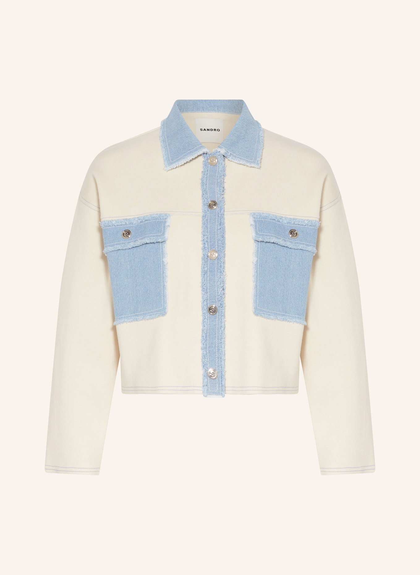 Sandro jacket sale top