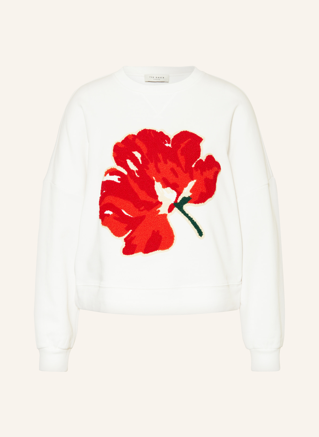 TED BAKER Sweatshirt MARELAA, Color: WHITE (Image 1)
