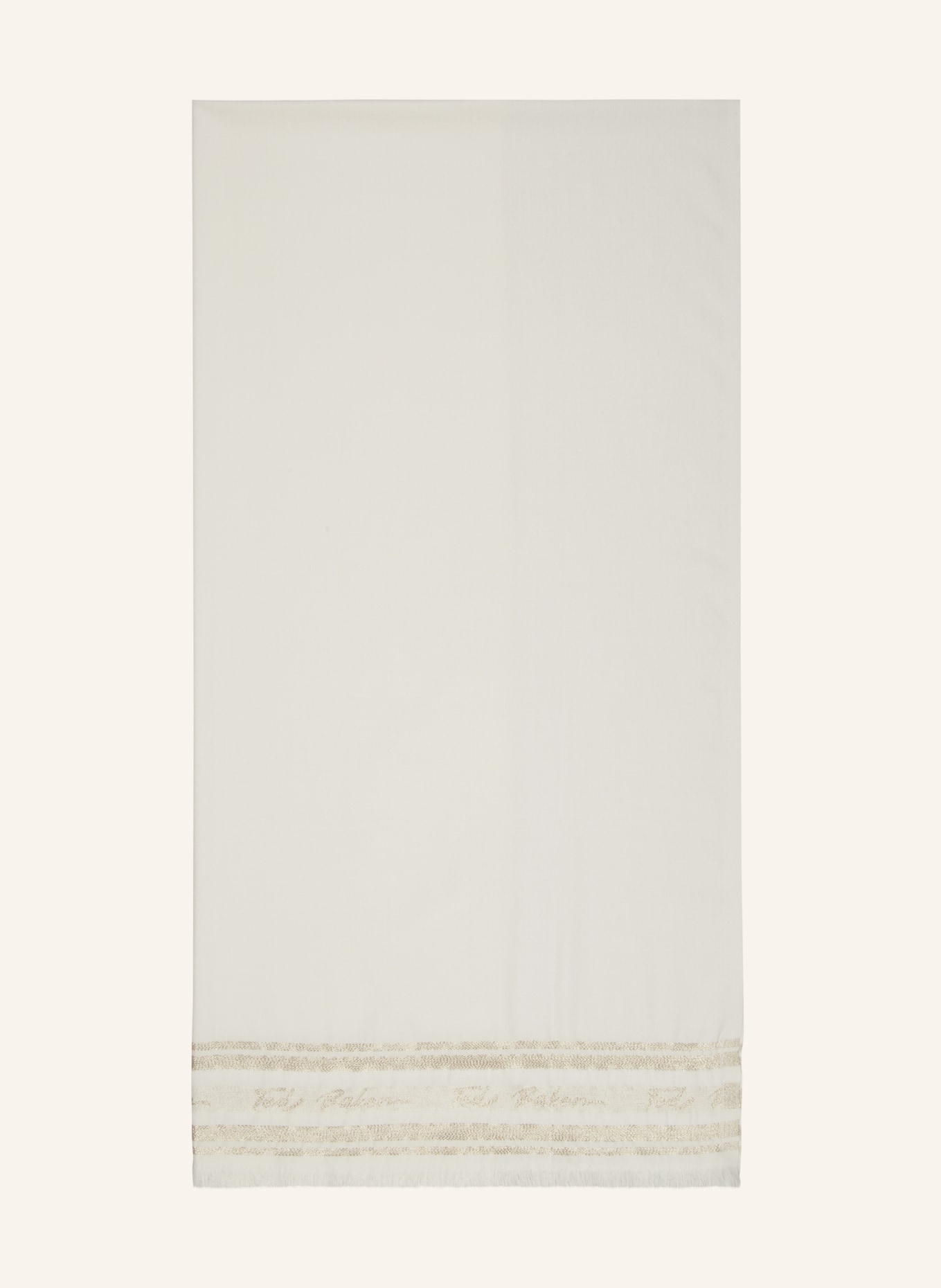 TED BAKER Scarf ESTELAS with glitter thread, Color: WHITE/ GOLD (Image 1)