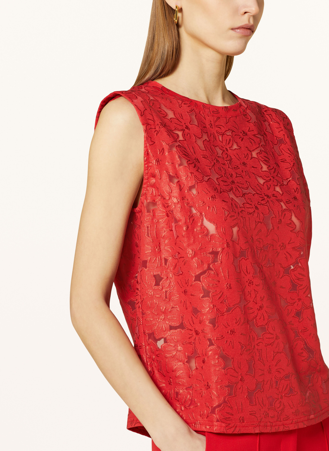 TED BAKER Top BETTYAN, Color: RED (Image 4)