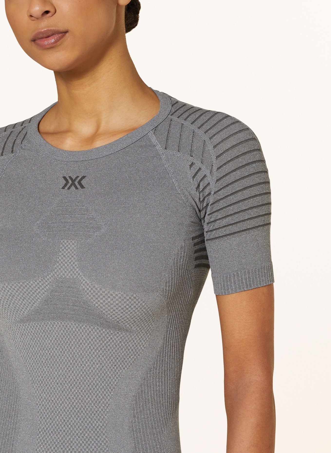 X-BIONIC Functional underwear shirt X-BIONIC® INVENT 4.0, Color: GRAY (Image 4)