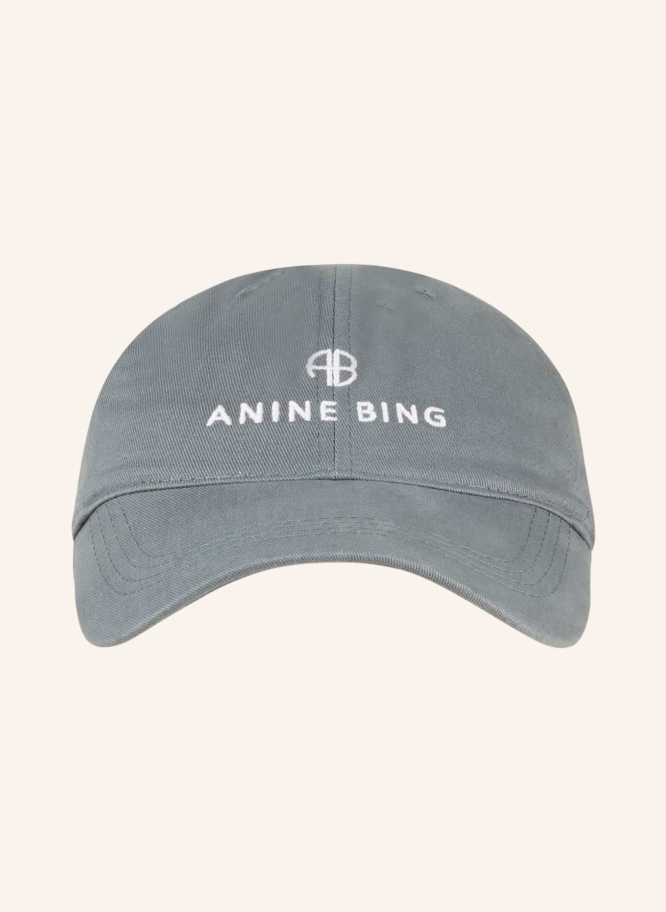 ANINE BING Cap JEREMY, Color: GREEN (Image 2)