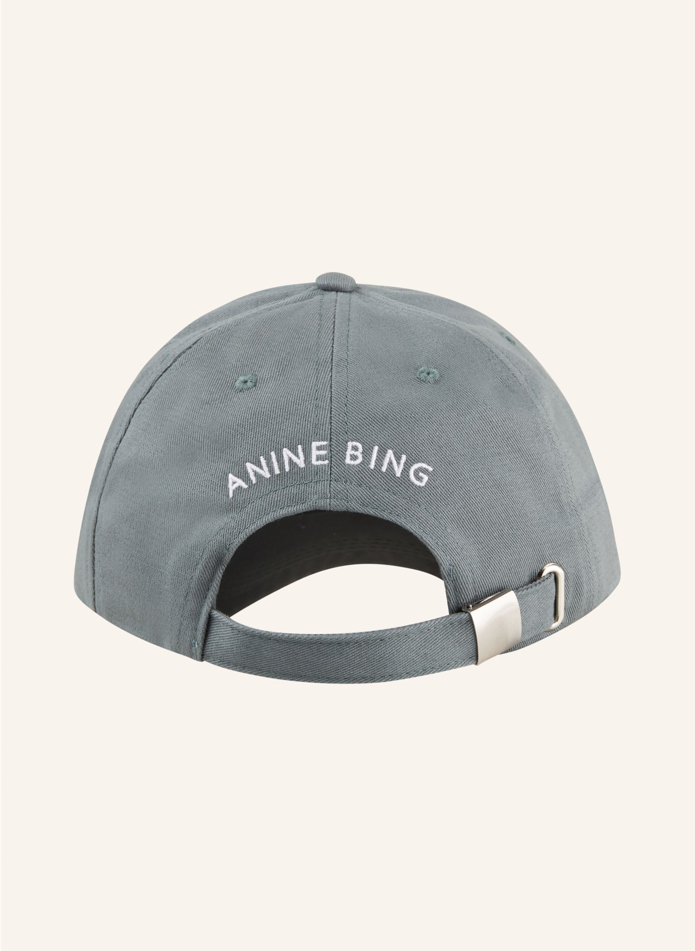 ANINE BING Cap JEREMY, Color: GREEN (Image 3)