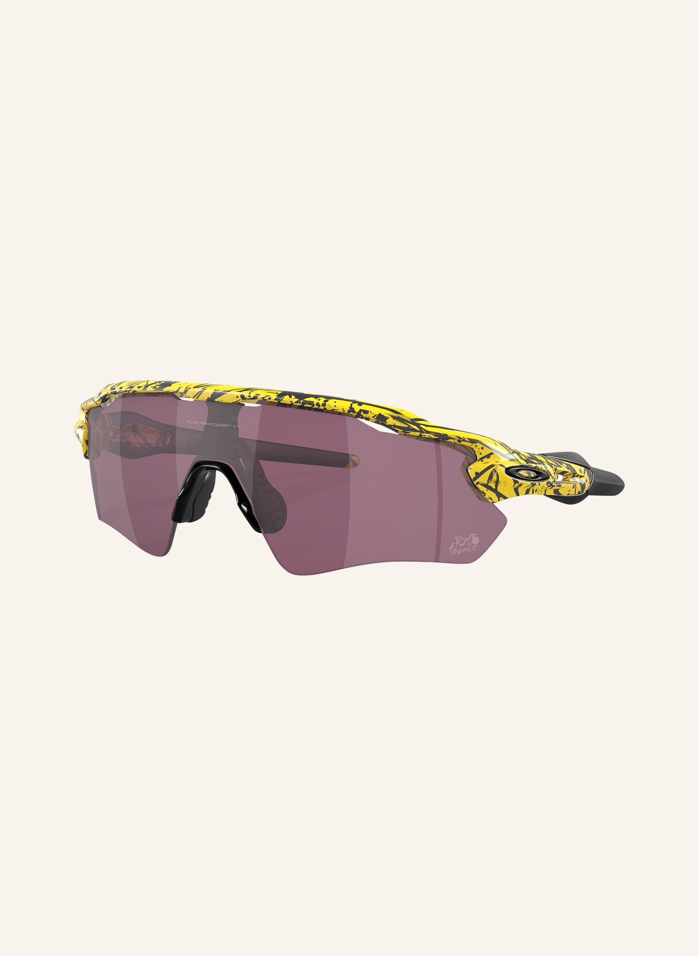 OAKLEY Multisport sunglasses RADAR® EV PATH®, Color: 9208E8 YELLOW/BLACK/PURPLE MIRRORED (Image 1)
