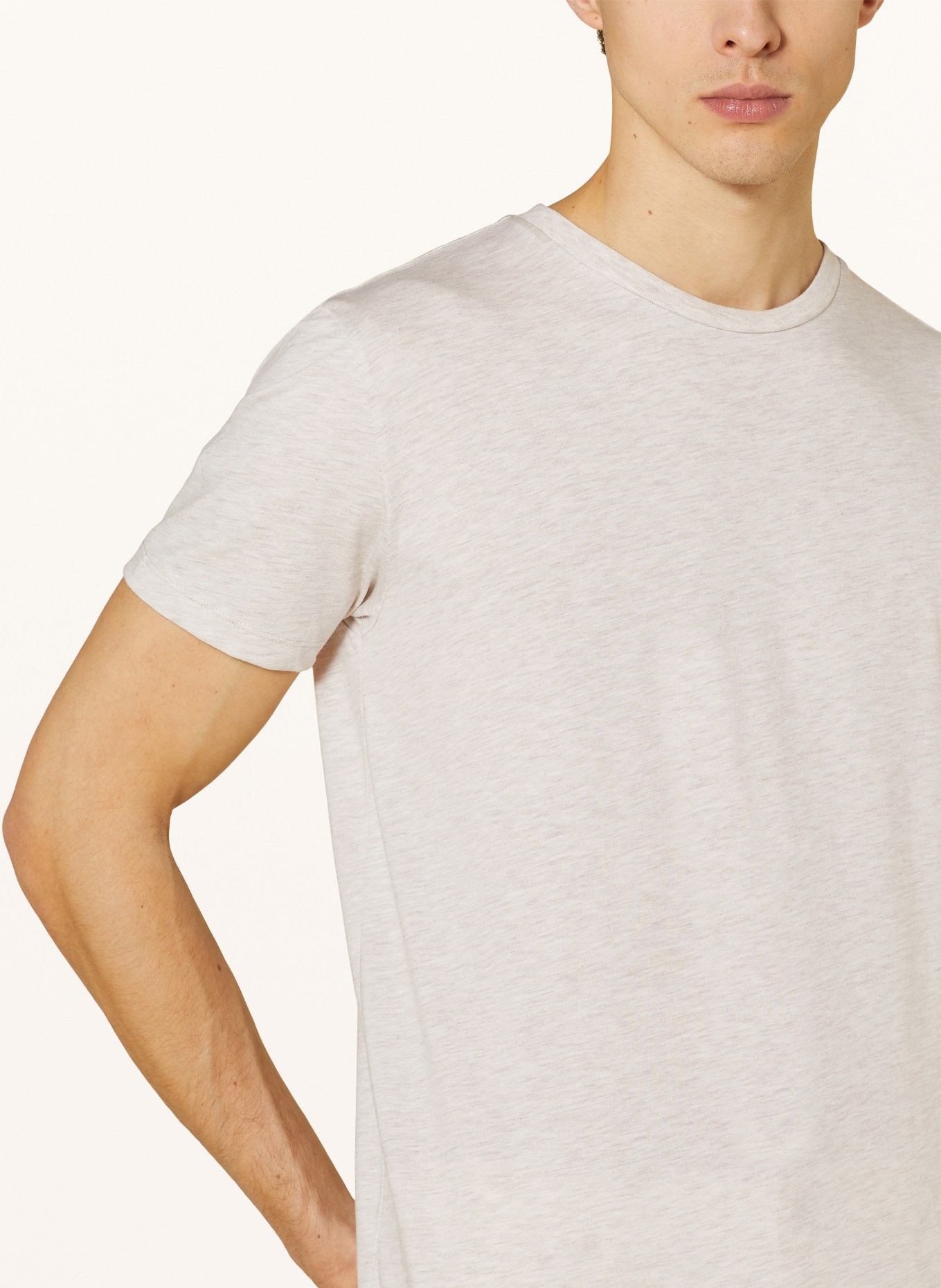 REISS T-shirt BLESS, Kolor: KREMOWY (Obrazek 4)