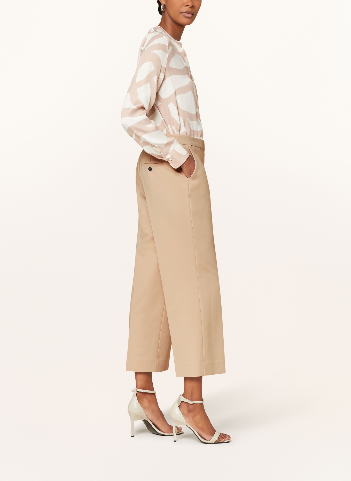Phase Eight 7/8 trousers EVERLEE, Color: LIGHT BROWN (Image 4)