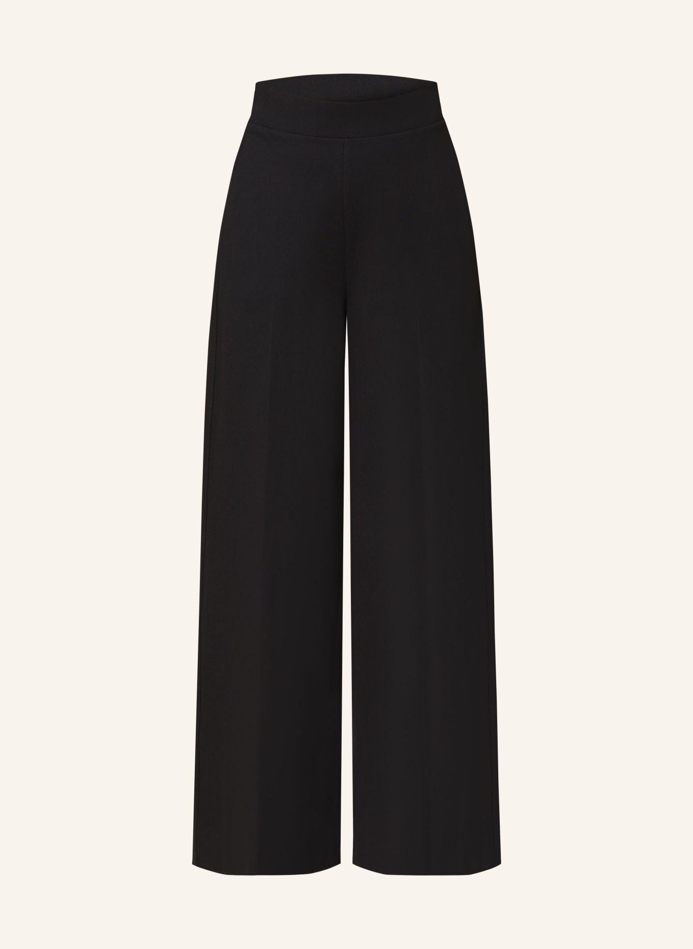 Phase Eight Wide leg trousers MILA in jersey, Color: BLACK (Image 1)