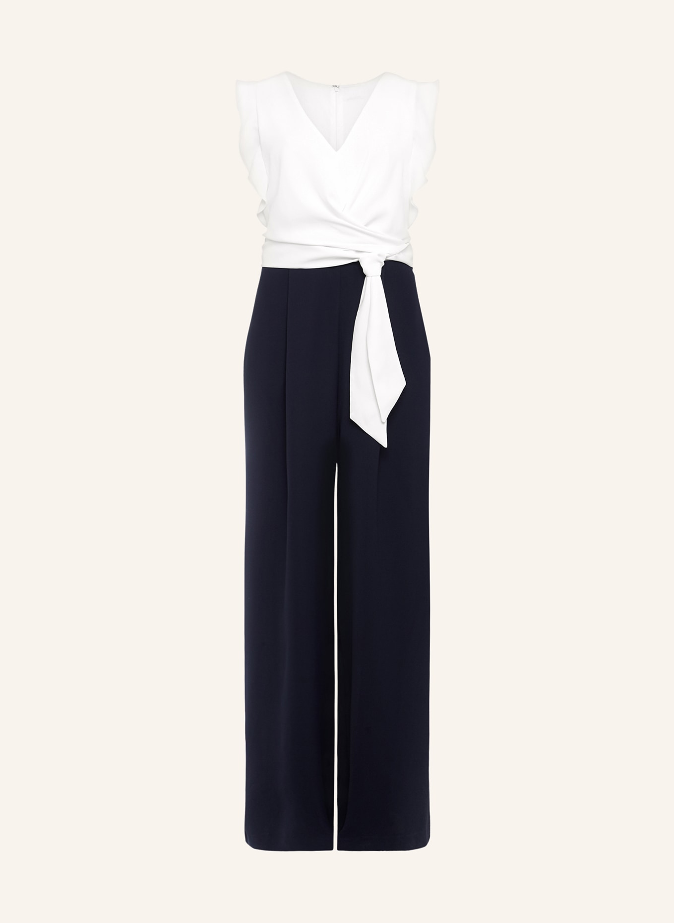 Phase Eight Jersey jumpsuit AYLA, Color: DARK BLUE/ WHITE (Image 1)