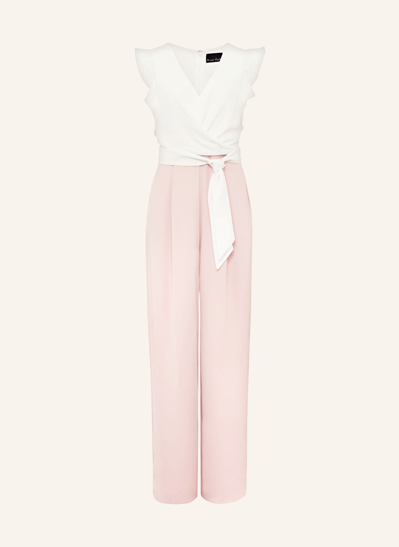 Phase Eight Jersey jumpsuit AYLA, Color: ROSE/ WHITE (Image 1)
