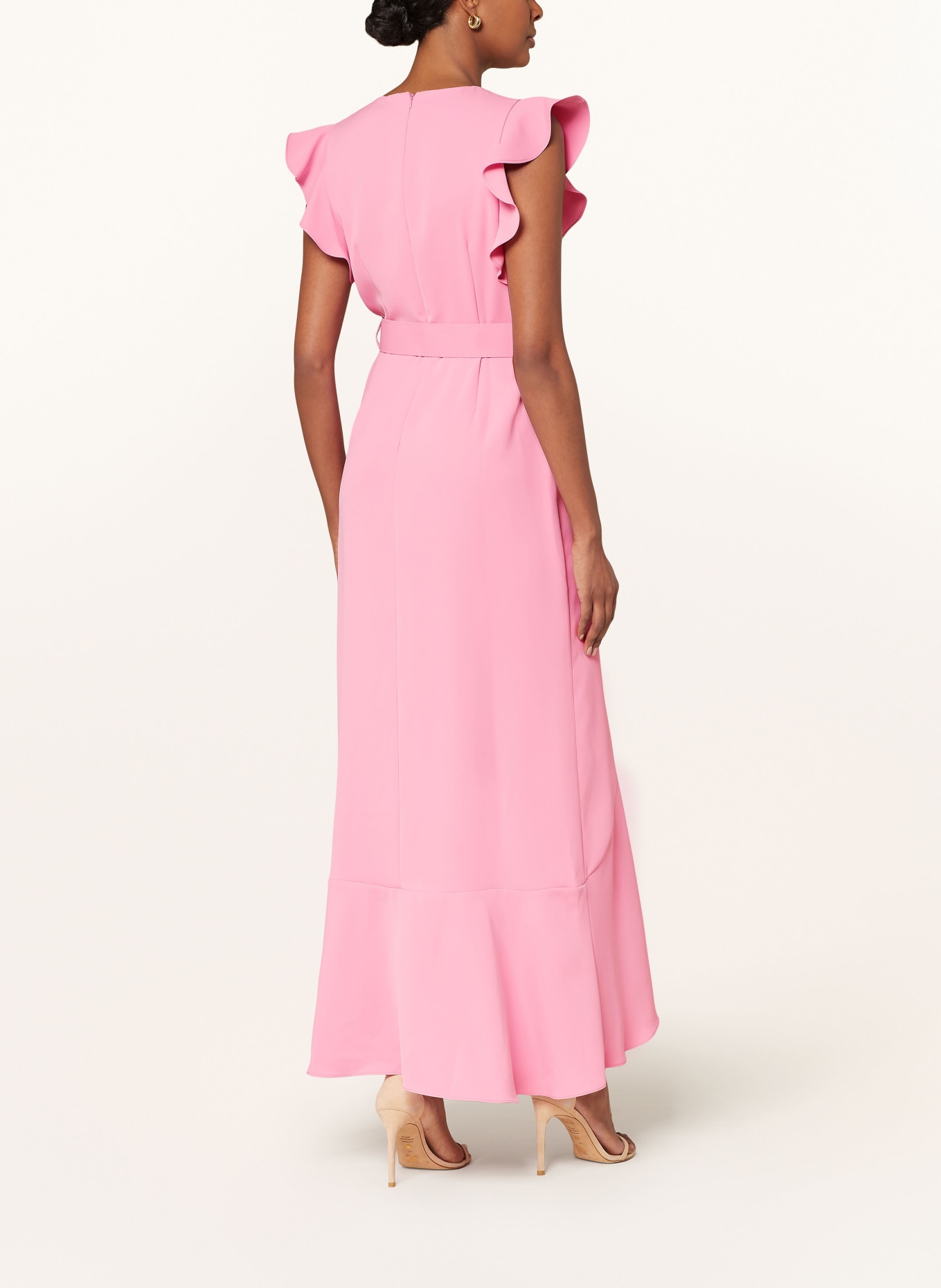 Phase Eight Dress PHOEBE with frills, Color: PINK (Image 3)