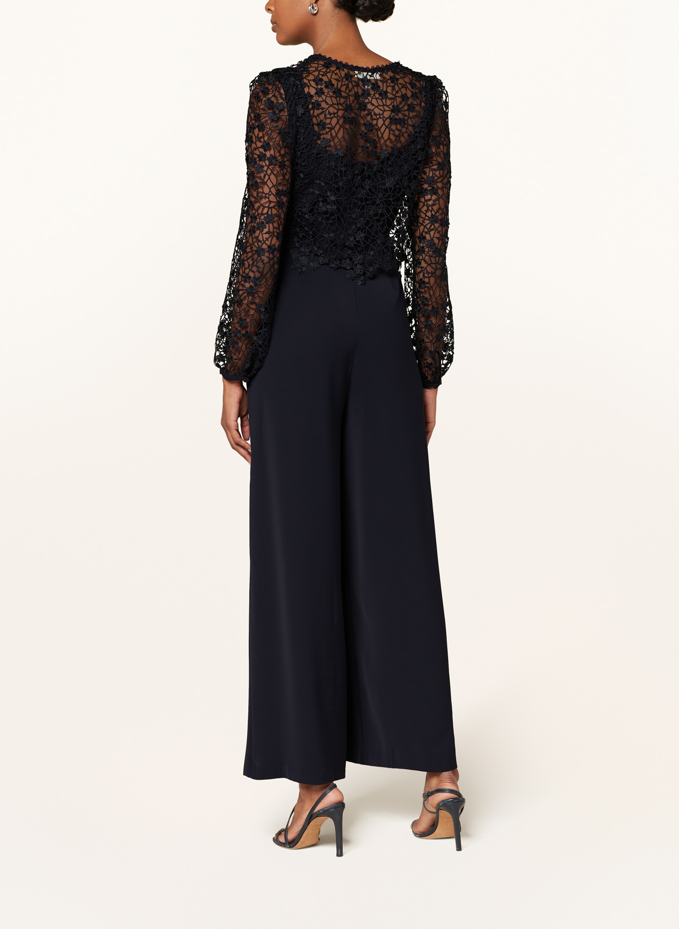 Phase Eight Jumpsuit MARIPOSA with lace, Color: DARK BLUE (Image 3)
