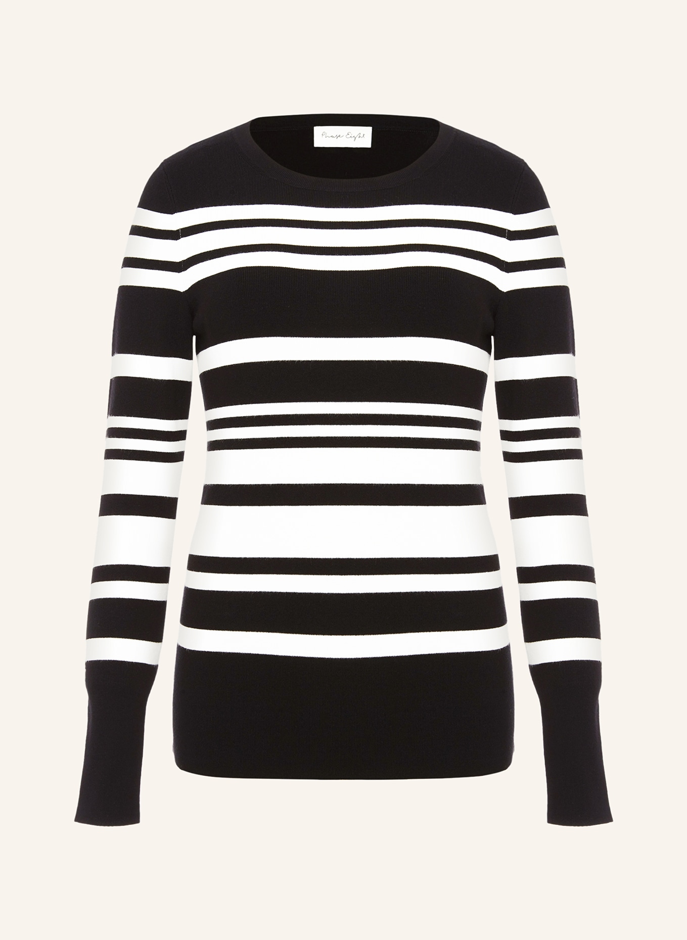Phase Eight Sweater SERENA, Color: BLACK/ WHITE (Image 1)