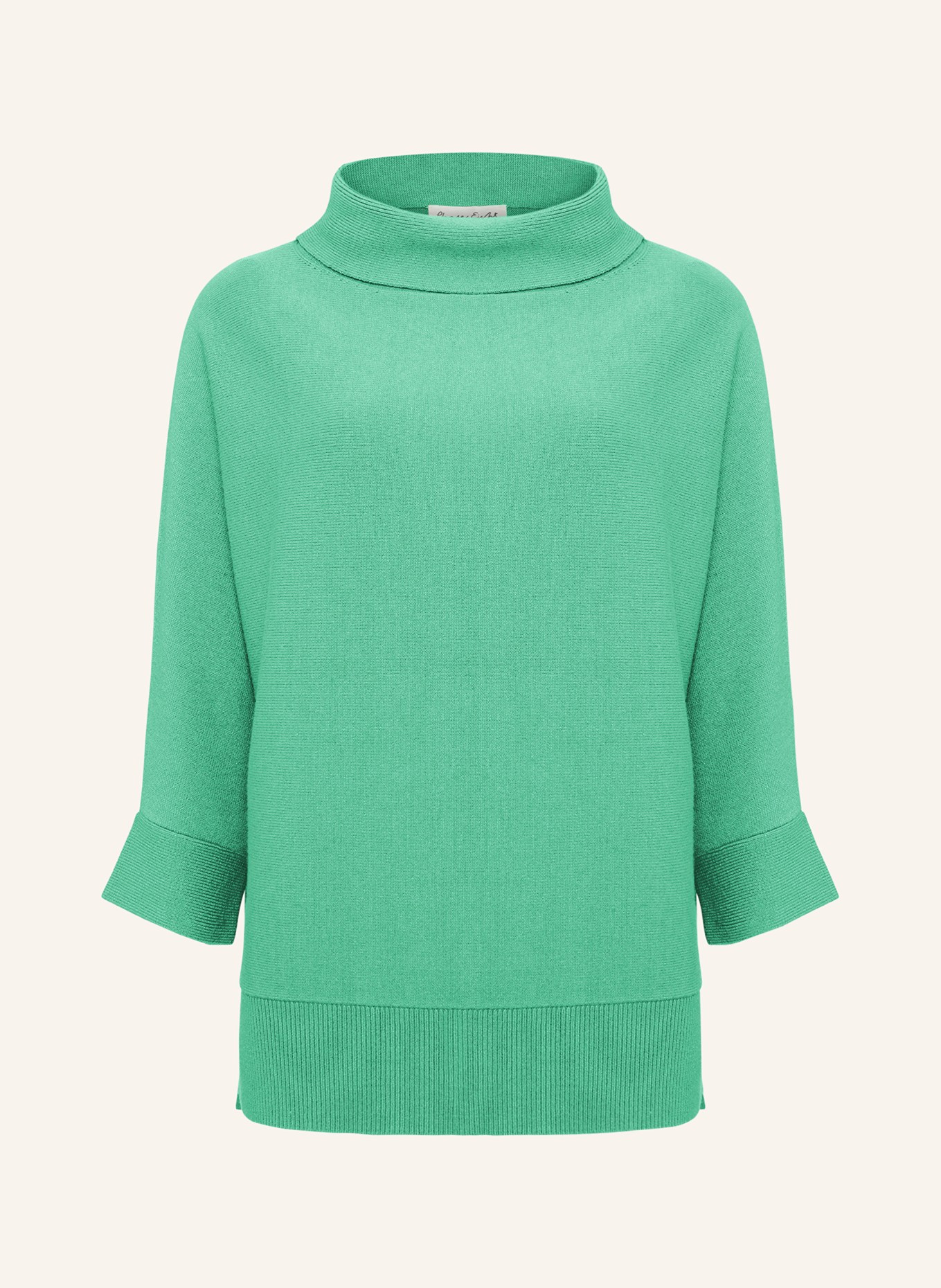 Phase Eight Turtleneck sweater SALIMA with 3/4 sleeves, Color: GREEN (Image 1)