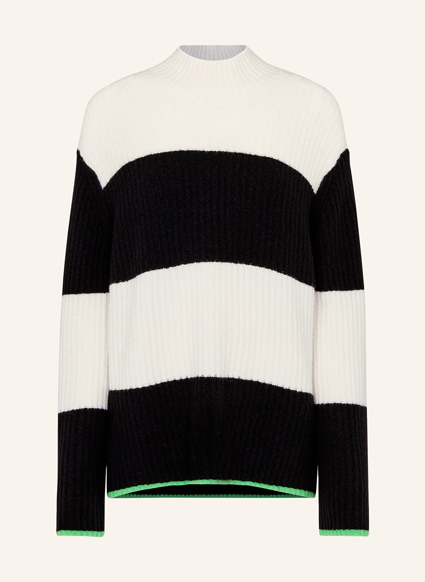 WHISTLES Sweater, Color: BLACK/ WHITE (Image 1)