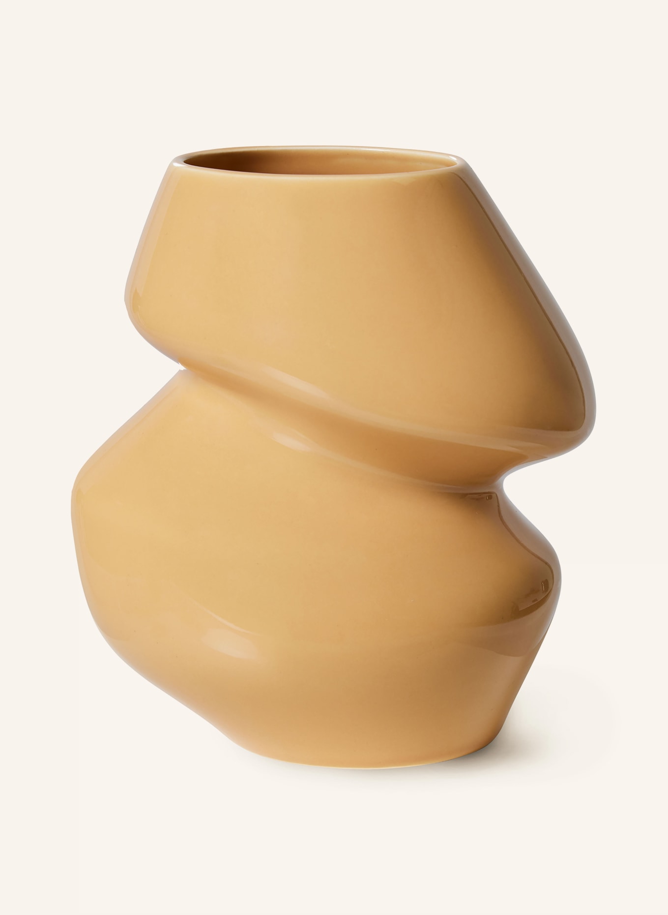 HK living Vase SMALL, Color: CAMEL (Image 1)