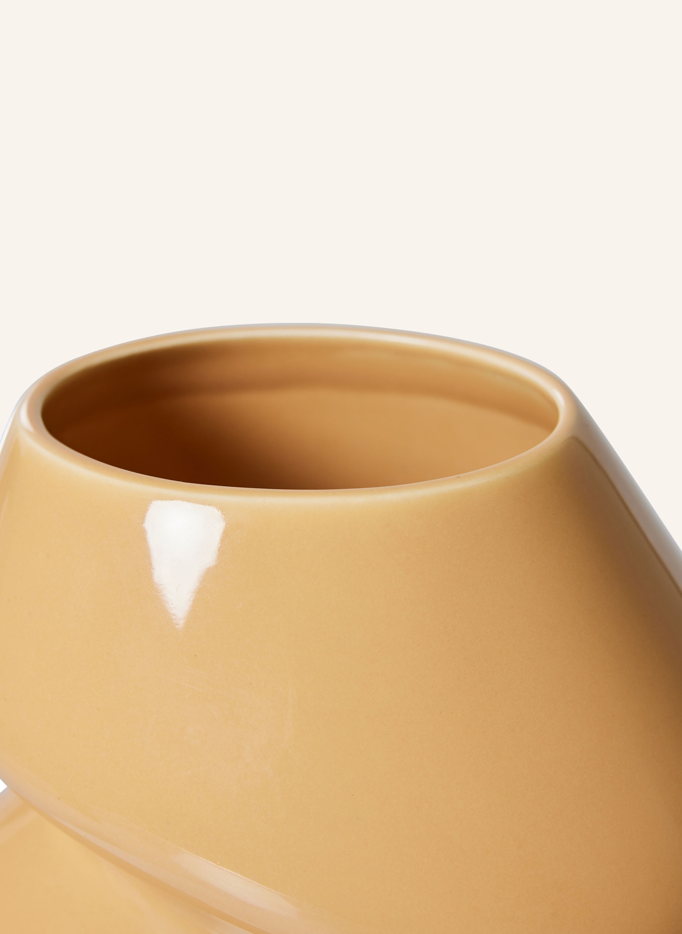 HK living Vase SMALL, Color: CAMEL (Image 2)