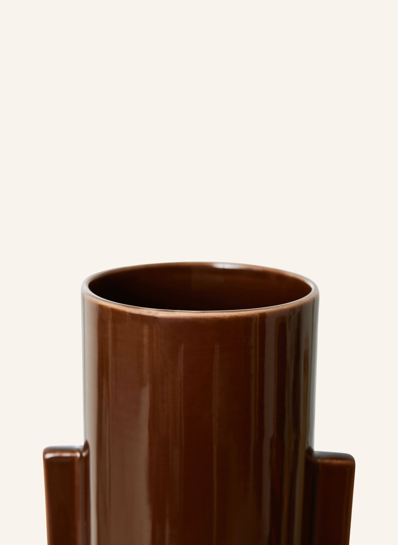 HK living Vase LARGE, Color: DARK BROWN (Image 2)