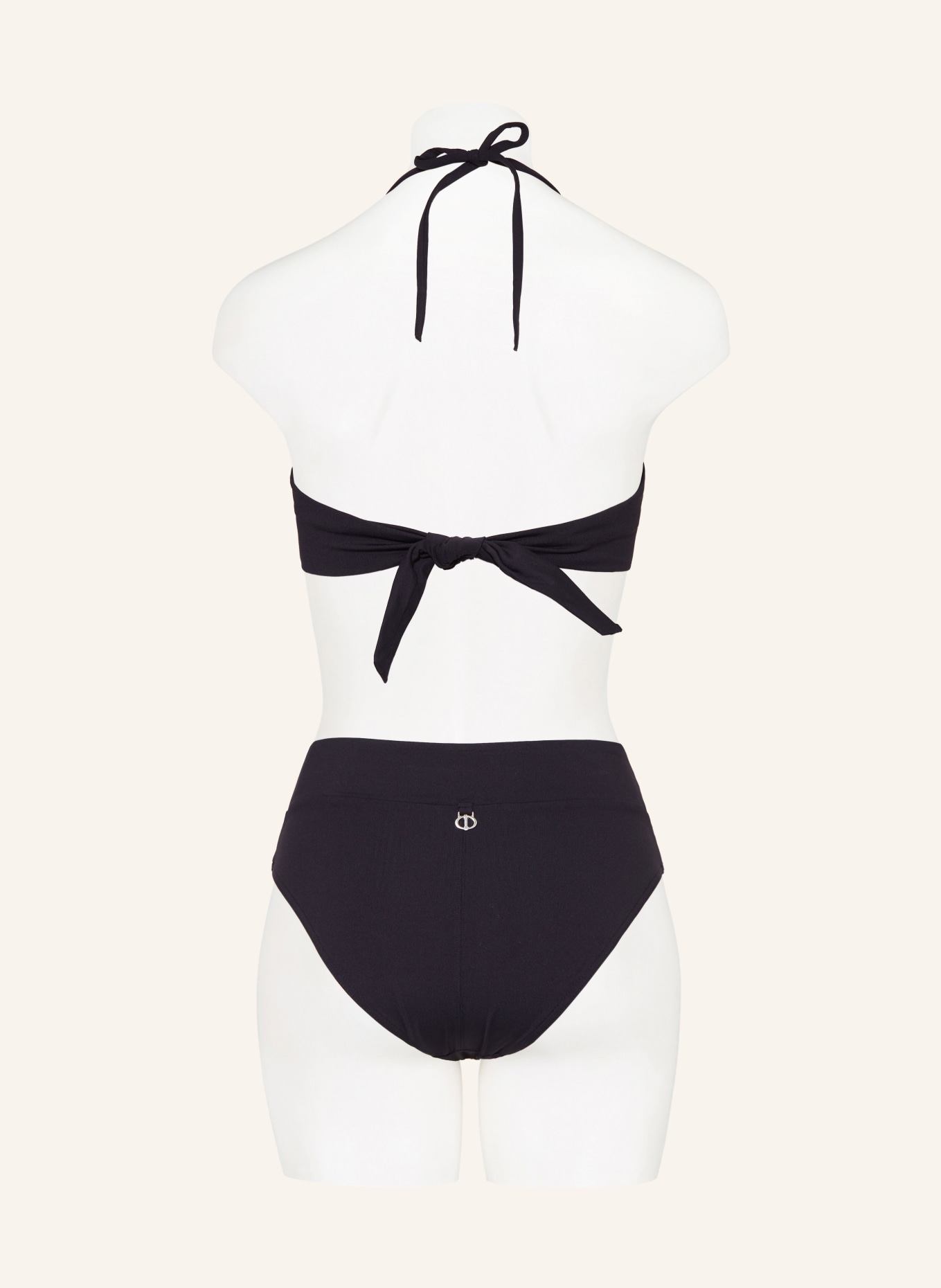 IODUS Bandeau bikini AQUILA, Color: BLACK (Image 3)