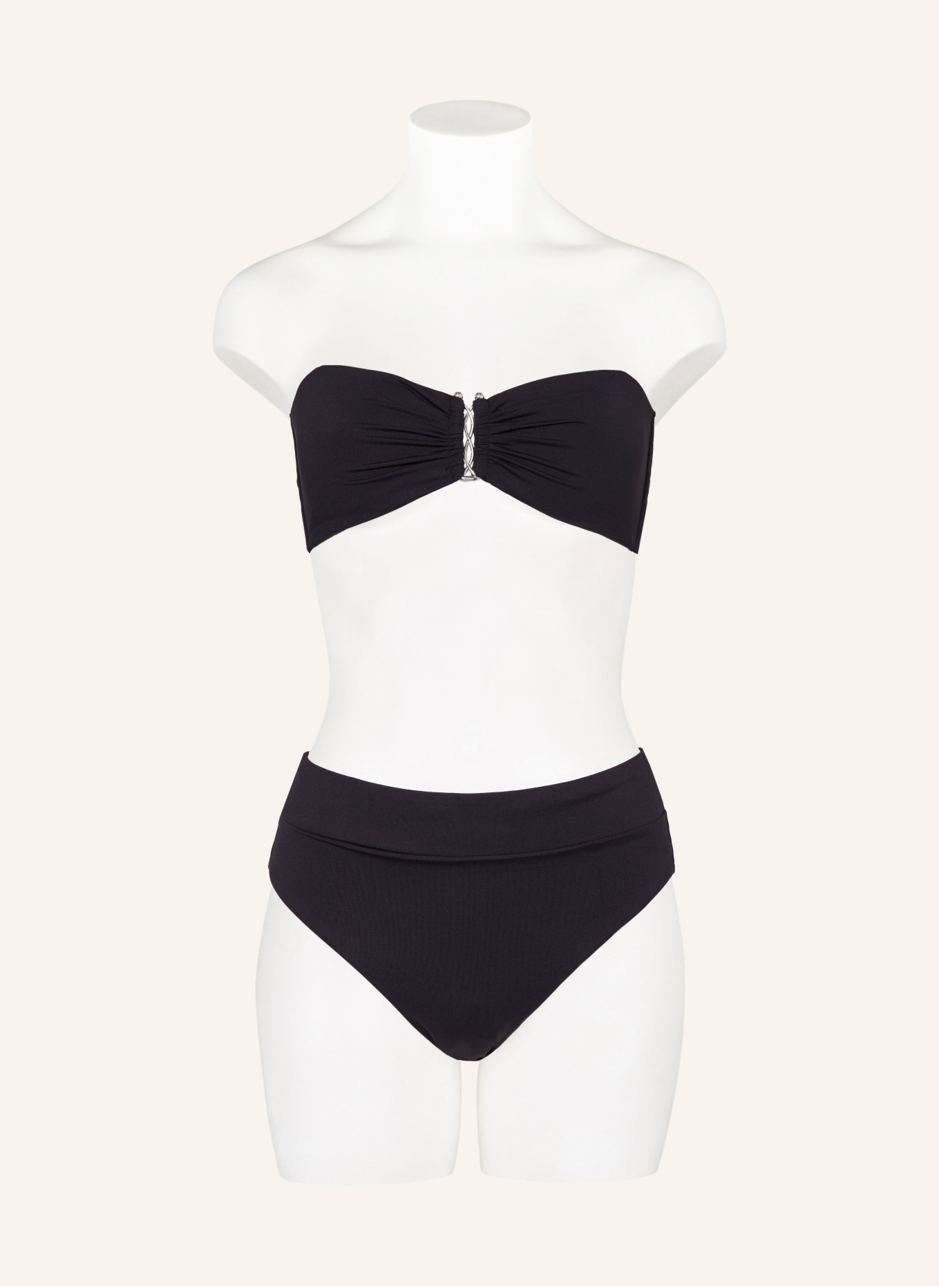 IODUS Bandeau bikini AQUILA, Color: BLACK (Image 4)