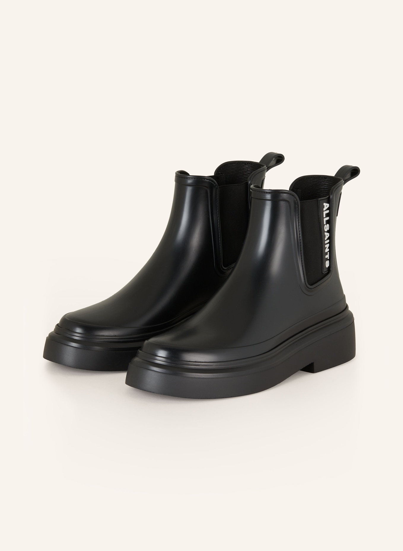 ALLSAINTS Rubber boots HETTY, Color: BLACK (Image 1)