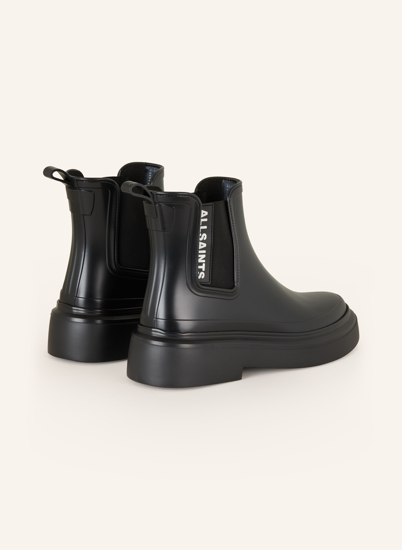 ALLSAINTS Rubber boots HETTY, Color: BLACK (Image 2)