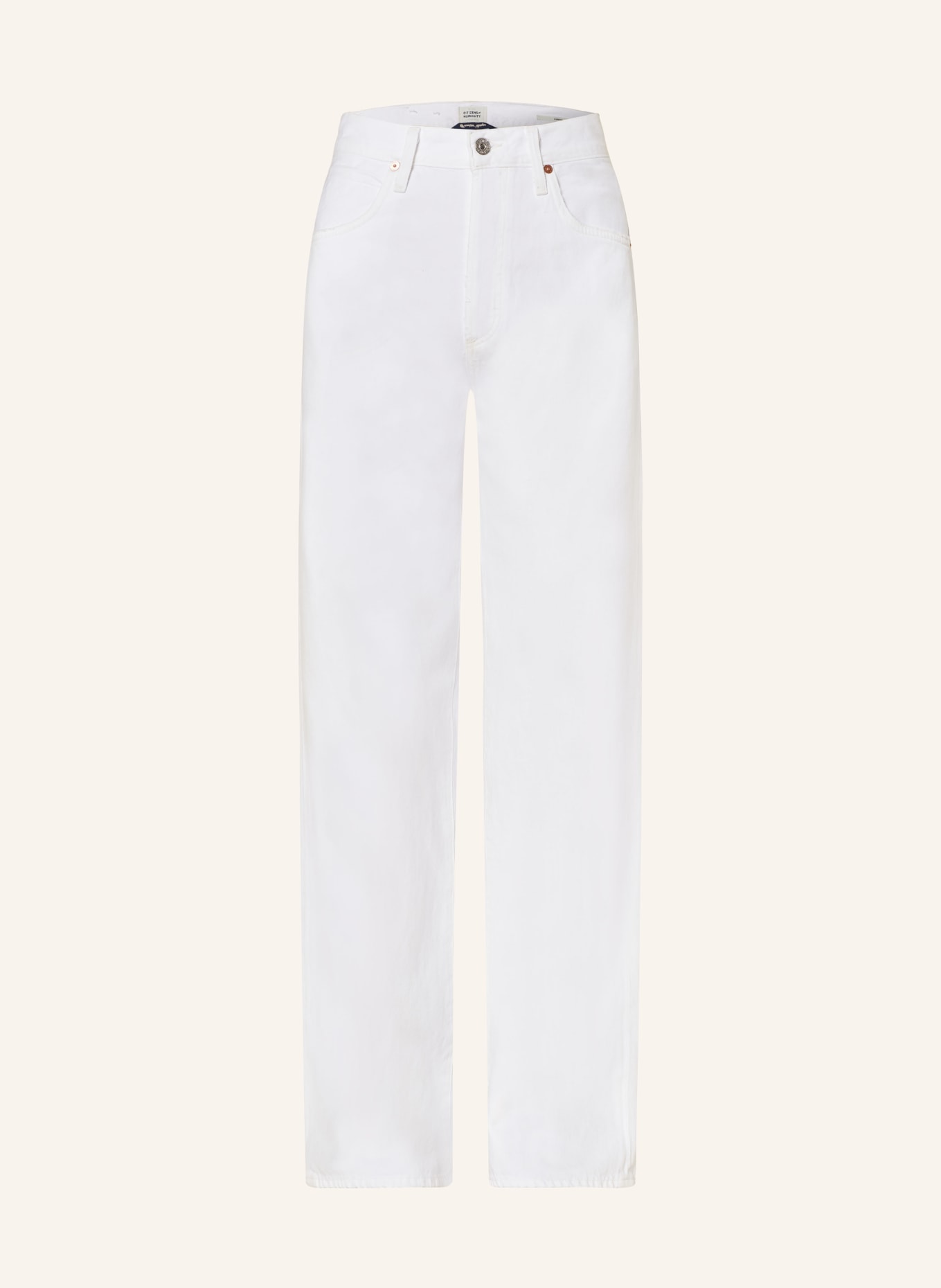 CITIZENS of HUMANITY Straight jeans ANNINA, Color: WHITE (Image 1)