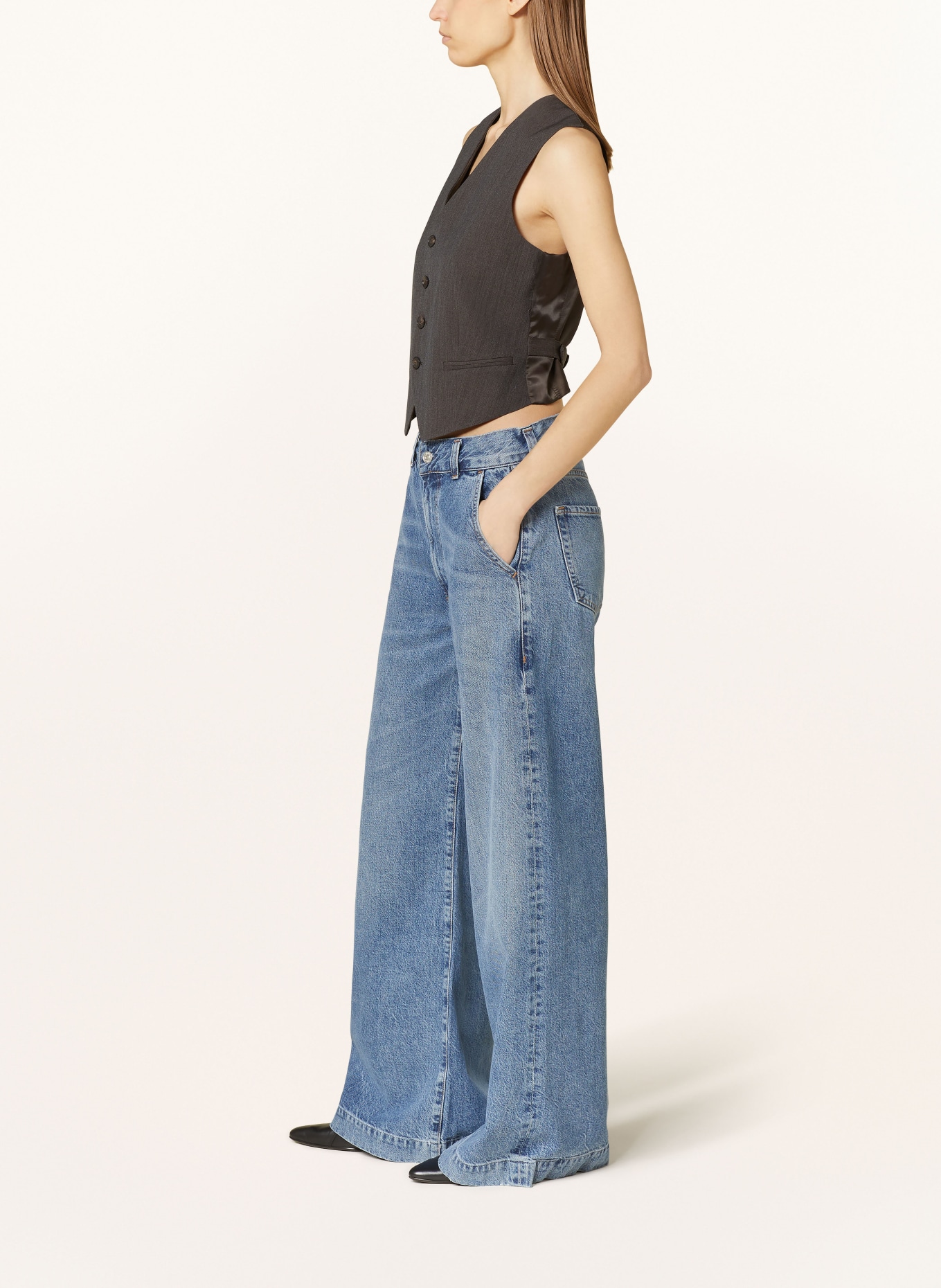 CITIZENS of HUMANITY Straight Jeans BEVERLY, Farbe: pirouette indigo light vintag (Bild 4)